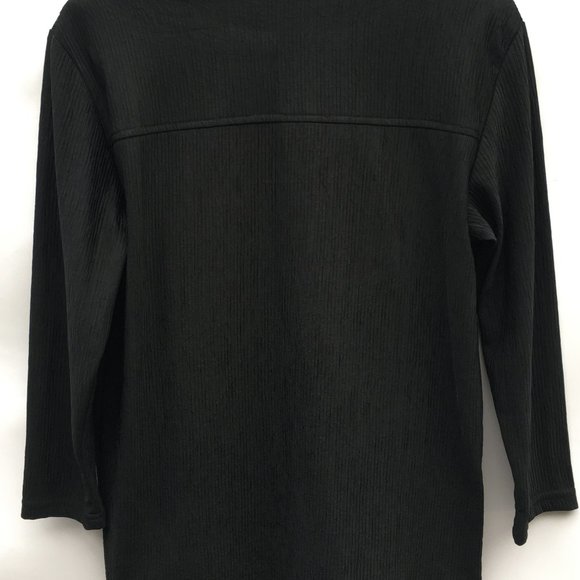 Studded open vintage black blazer - Picture 4 of 6